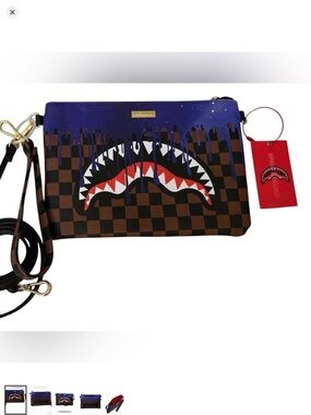 Now Gone never to return Sprayground Lost In Space Drip Crossover Clutch